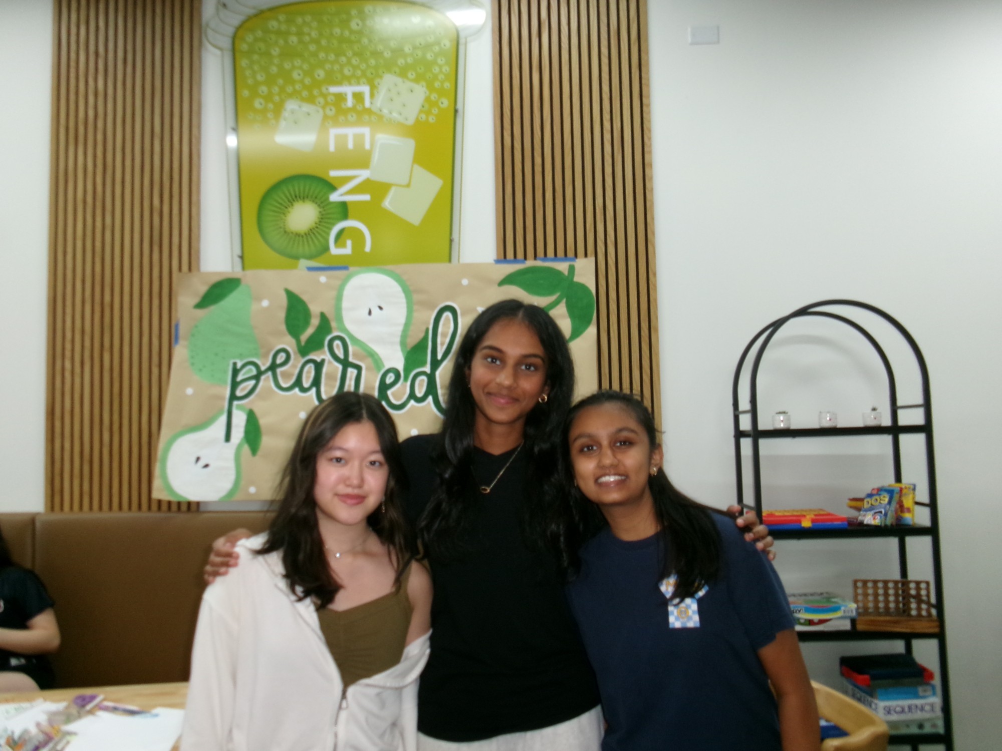 With Peared volunteers at a Peared event